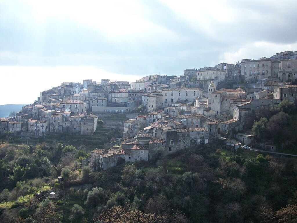 Vicoli del centro storico di Saracena
